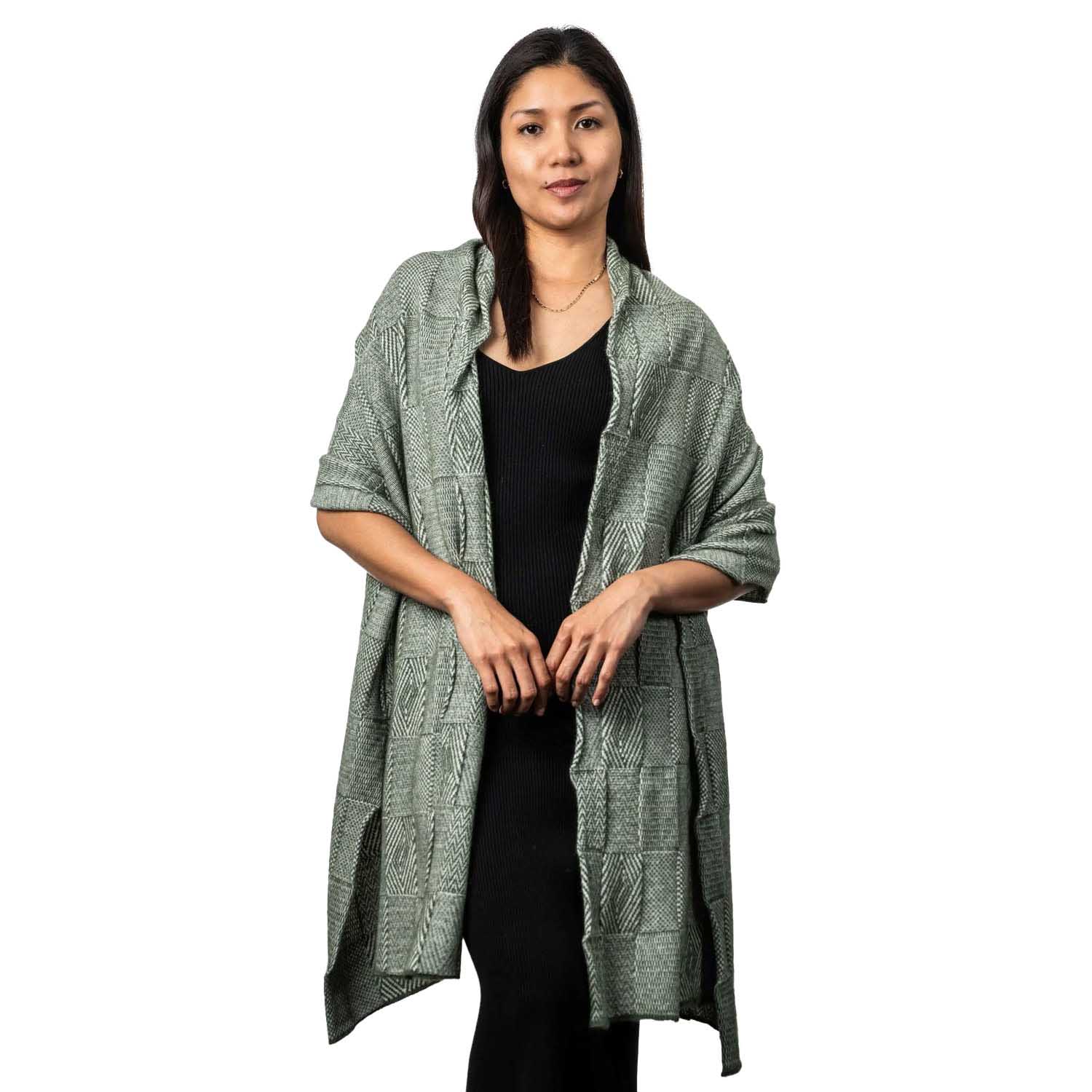 Koru Jacquard Wrap